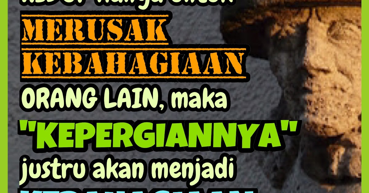 25 Kata Kata Jangan Bahagia Diatas Penderitaan Orang Lain