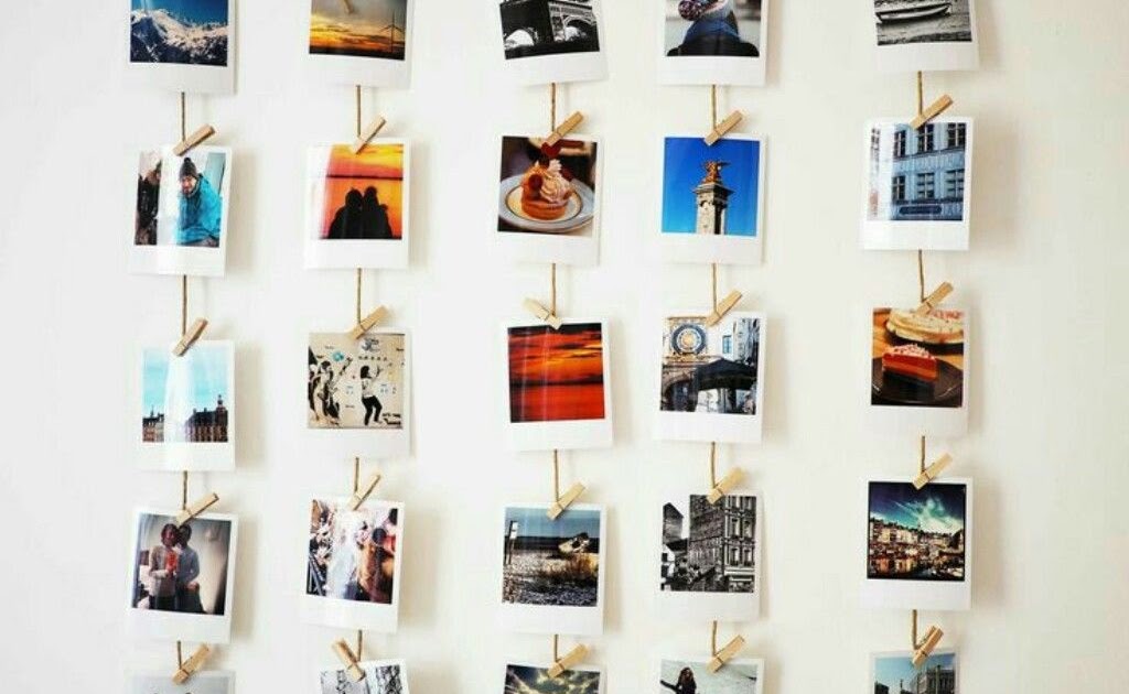 Cara Memasang Foto Polaroid Di Dinding Kamar