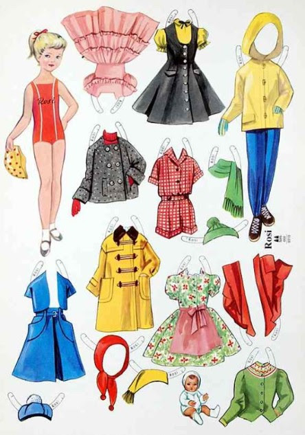 36 Papierpuppen Zum Ausdrucken Kostenlos - Besten Bilder von ausmalbilder