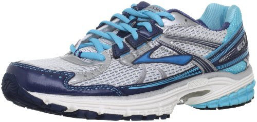 white and turquoise trainers