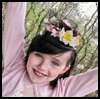 Flowers<br /> Pillbox Hat : Crafts with Trays for Children