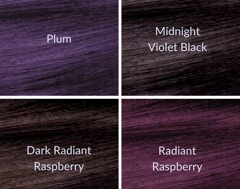 40+ Best Collections Midnight Violet Black Hair Color Ion - Elegance Nancy