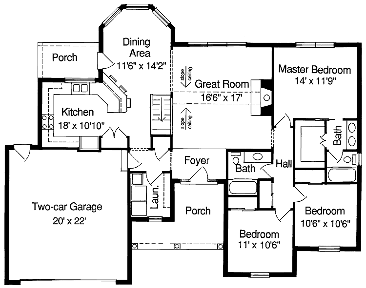Floor Plan With Dimensions HD Home Design