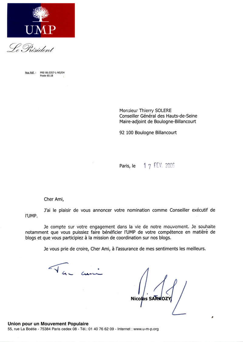Sample Cover Letter Exemple De Lettre Officielle Administration