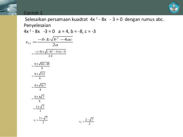 Contoh Soal Abc