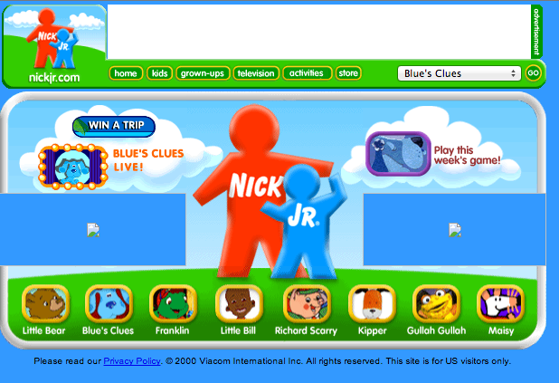Nick Jr Games Old Website : NickALive!: Nickelodeon USA Unveils Brand ...