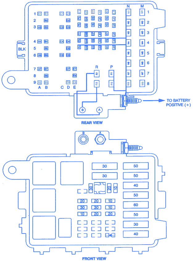 Fuse Box Diagram For A 1989 Chevy K2500 4x4 - Wiring Diagram