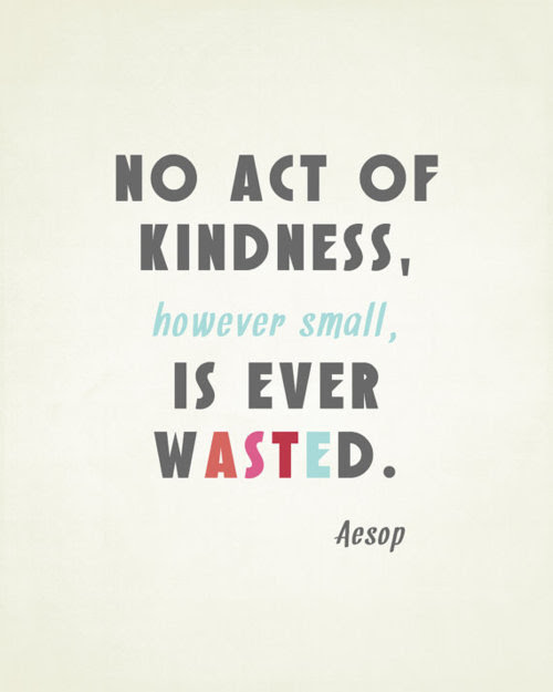 no act of kindness