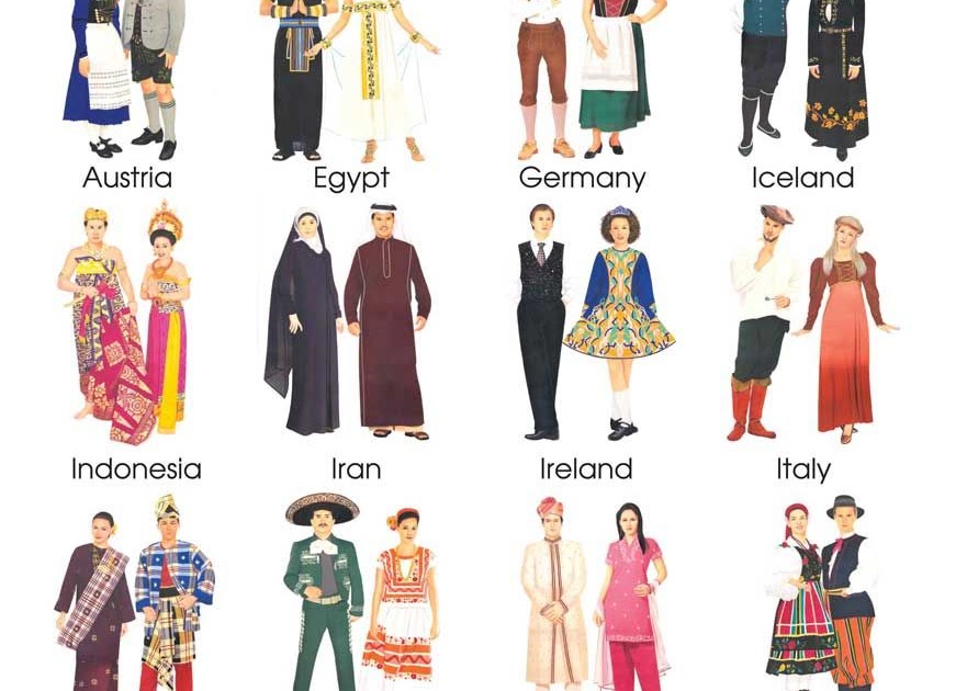 Around The World Party Theme Outfits - Theme Image