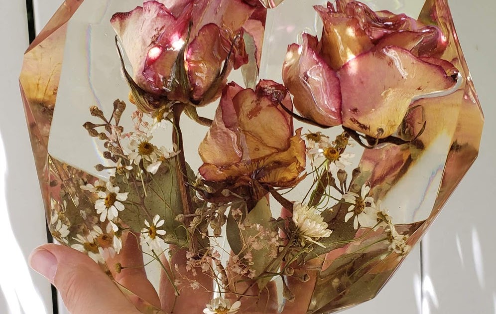 Margrethe Larsen How To Preserve Flowers In Resin A
