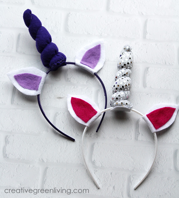 How to make a unicorn headband - perfect for valentine's day or party favors