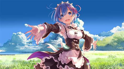 Rem Anime Girl Re:Zero Maid Wallpaper #10347 Rem Anime Girl Re:Zero Maid Wallpaper #10347