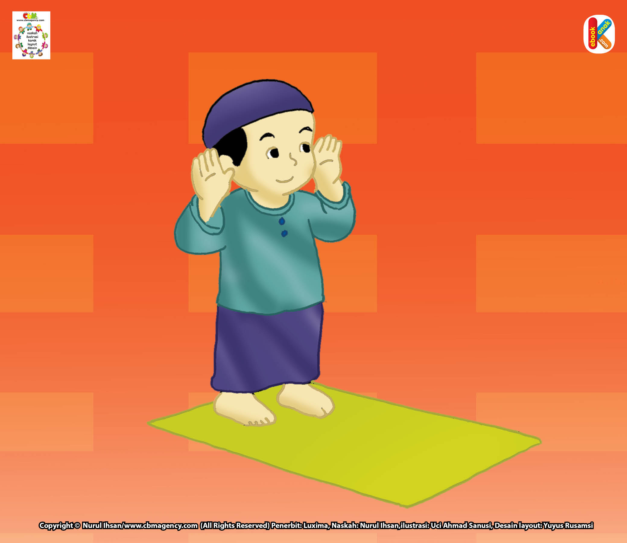  Gambar  Orang  Sholat  Versi Kartun  Aliansi kartun 