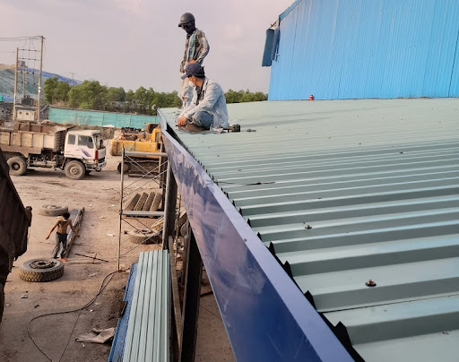 Báo giá thi công máng xối tại Trảng Bom