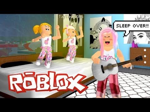 bloxburg titi goldie robux pijamada meep sleepover titit slumber roomate goldies decorando 2da juega pijamadas elliev accounts robotica doctora adoptando