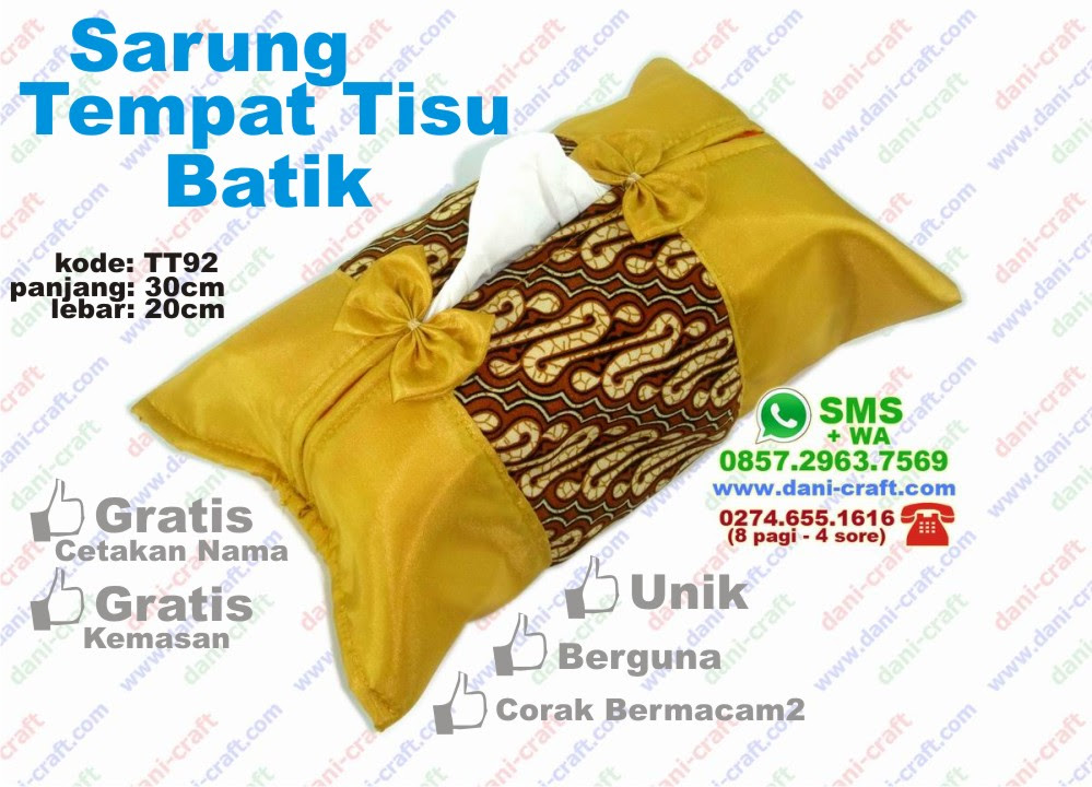 Cara Membuat Souvenir Tempat Tisu