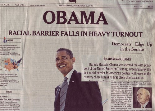 New York Times Nov. 5, 2008