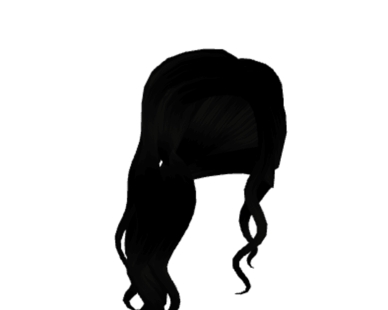 Roblox Hair Code For Loose Black Anime Side Category Hair Accessories