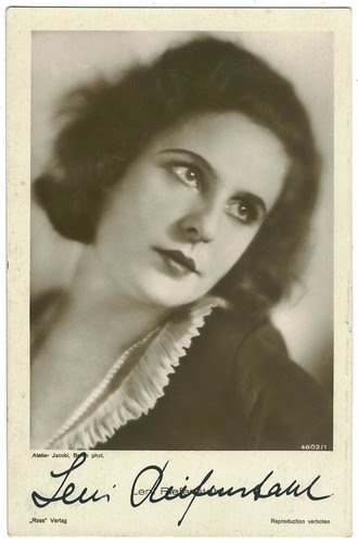 RIEFENSTAHL, Leni_Ross. 4803-1. Photo Jacobi. Signed
