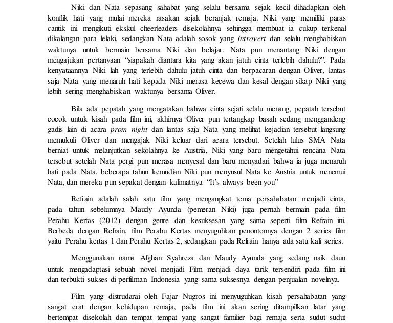 Contoh Teks Ulasan Beserta Struktur Dan Kaidah Kebahasaannya - Berbagi