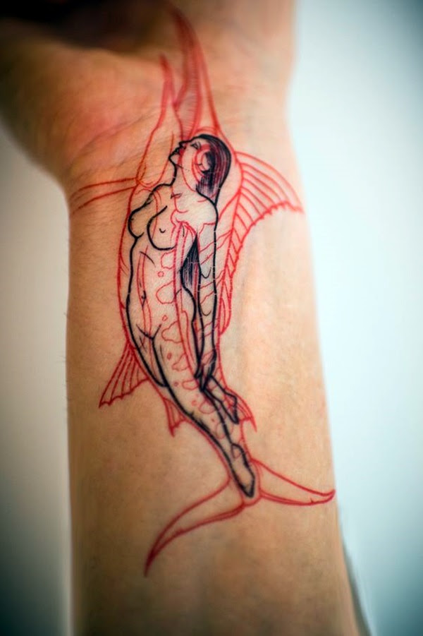 So Cute Tiny Fish tattoo Ideas (7)