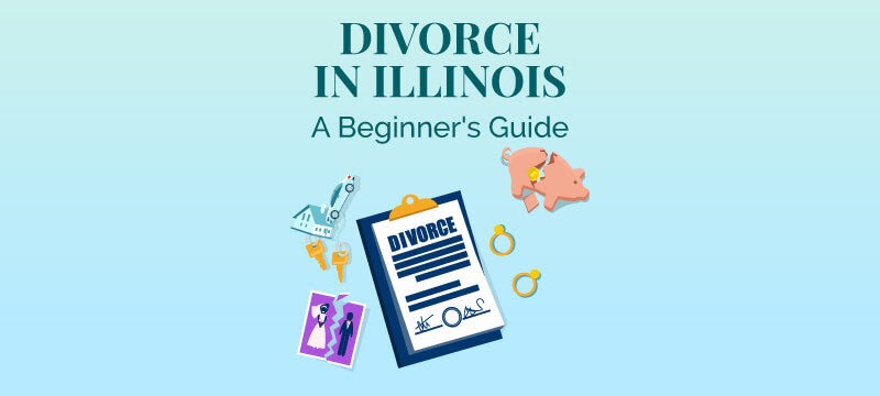 how to get a divorce in illinois with no money