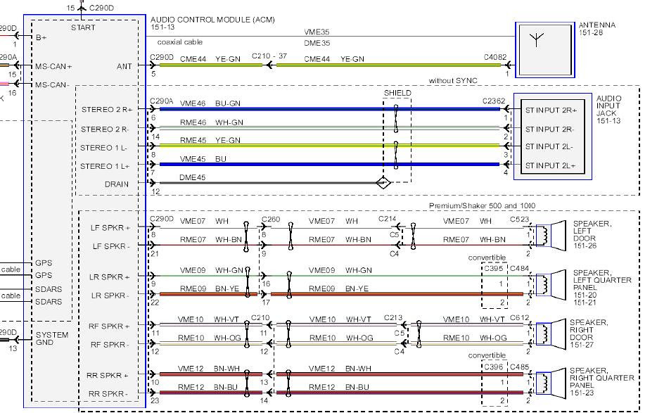 Ford 500 Radio Wiring Diagram Sleekify