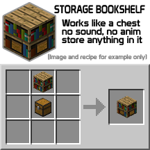 Bookcase Minecraft Recipe Best Image Car Ever