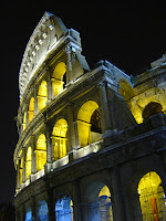 The Collosseum at night   ©Justin Bass