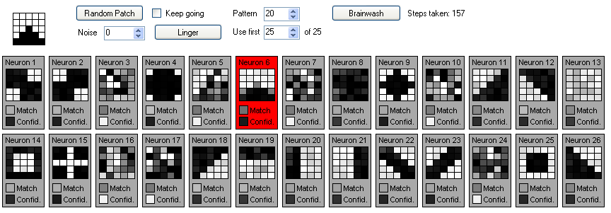 Pattern Sniffer screen shot
