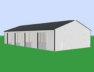 pole barn kits barns prices kit 40x60 commercial diy