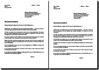 Lettre De Motivation école Redoublement