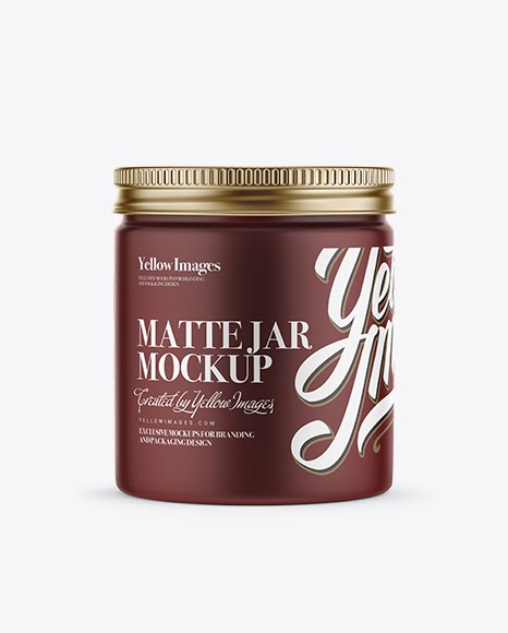 Download Matte Cosmetic Jar PSD Mockup | Mockup Design Kemeja