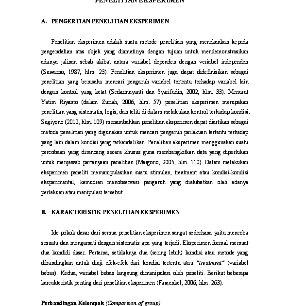 Contoh Makalah Skripsi