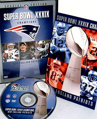 NFL Super Bowl XXXIX New England Patriots 2004 DVD,NEW FREE SHIP Game Highlights NFL Super Bowl XXXIX New England Patriots 2004 DVD,NEW FREE SHIP Game Highlights