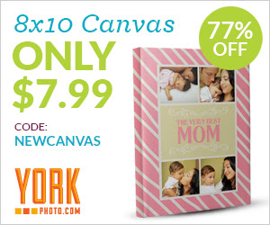Custom 8X10 Gallery Wrapped Photo Canvas – Only $7.99 – Save $27!
