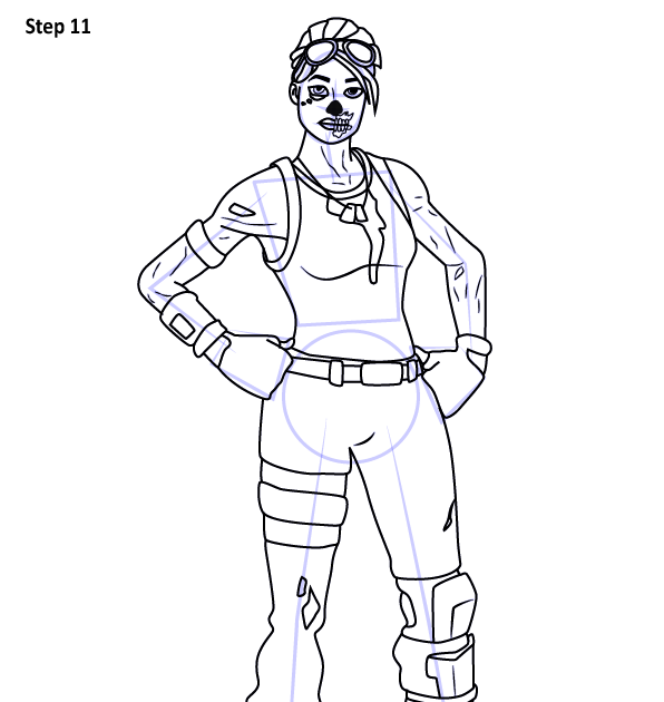 Skull Trooper Fortnite Coloring Pages : This time it was famous skin ...