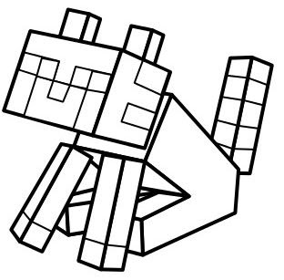 Minecraft Blocks Coloring Pages
