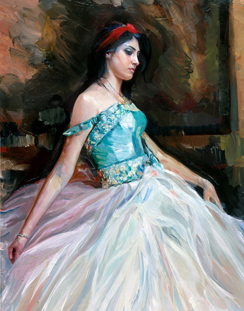 Royal Gown - Portrait Of A Girl