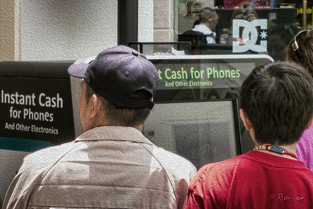 Instant cash for phones