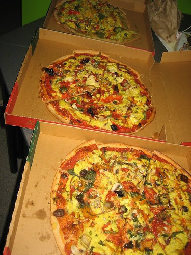 pizza from 3world pizza