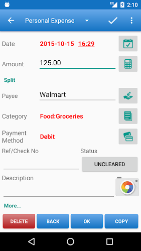 Free expense manager app