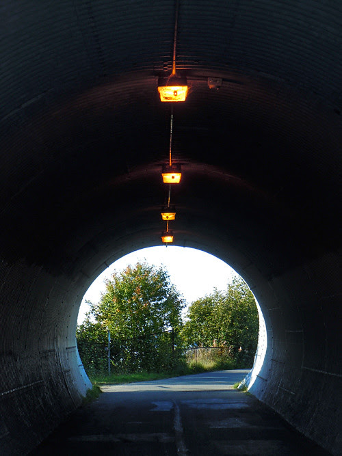 tunnel along Tony Knowles Coastal Trail, Anchorage, Alaska