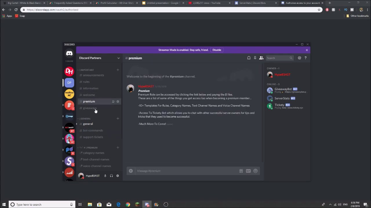 bots server