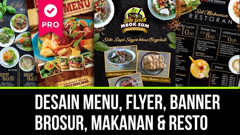 Contoh Spanduk Makanan desain spanduk keren