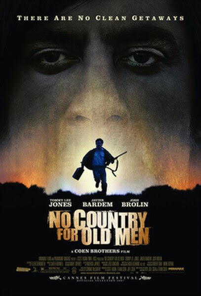 Don't make fun of my haircut. No Country for Old Men