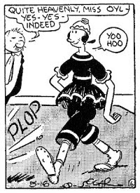 Wow, these Sports Illustrated Swimsuit special issues are getting more and more risque. Popeye by E. C. Segar