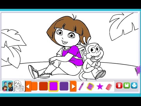 Toddler Colouring Games Online - Free Coloring Page