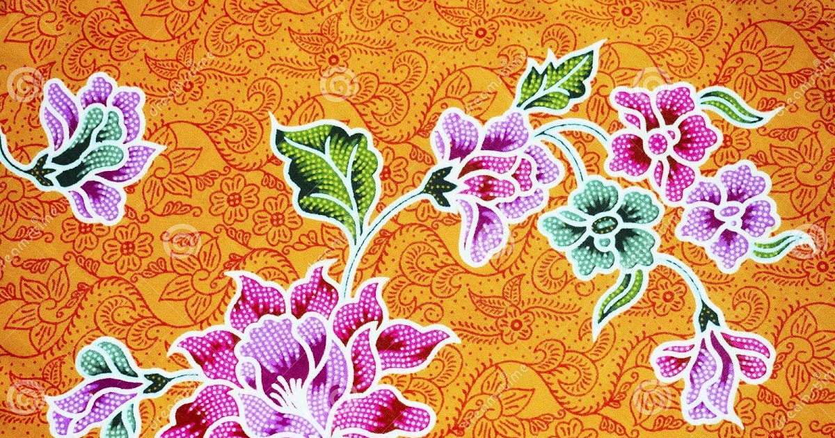 Download Gambar Batik Flora Koleksi Gambar HD