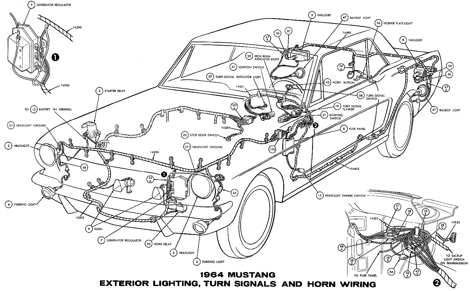 1967 Mustang Fuse Box Location - Wiring Diagram Schemas